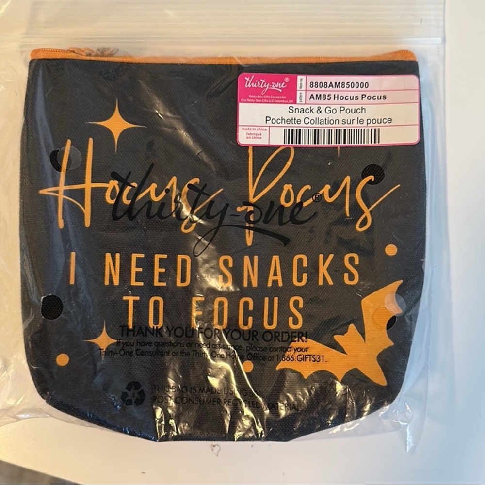 Hocus Pocus Snack Pouch - Picture 2 of 3